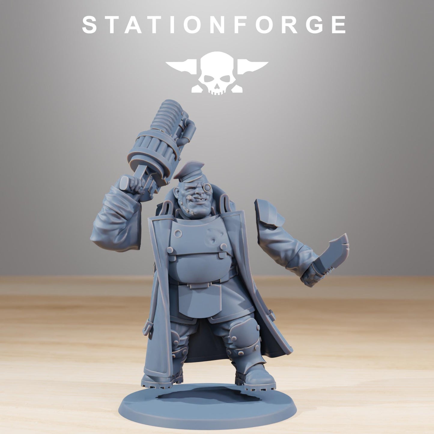 GrimGuard Mutants, Imperial Guard Proxy, Sci-Fi Wargames Miniatures by STATIONFORGE