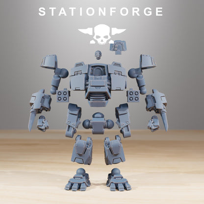 Socratis Dreadstorm - Socratis Marines  - Futuristic Marine Army, Sci-Fi Space Combat Walker by STATIONFORGE