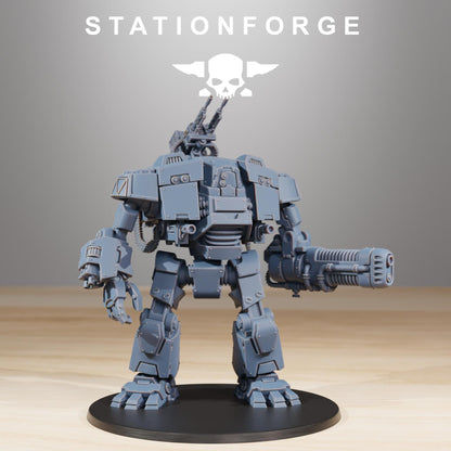 Socratis Dreadstorm - Socratis Marines  - Futuristic Marine Army, Sci-Fi Space Combat Walker by STATIONFORGE