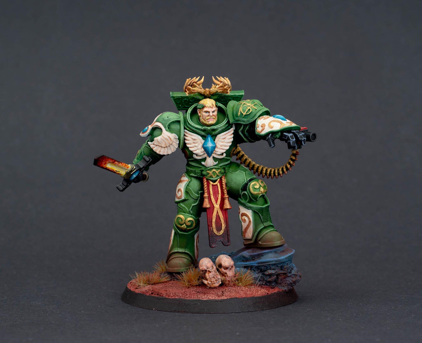 Socratis Archon, Modular Sci-Fi Marine warriors by STATIONFORGE, Grimdark Wargames Proxy
