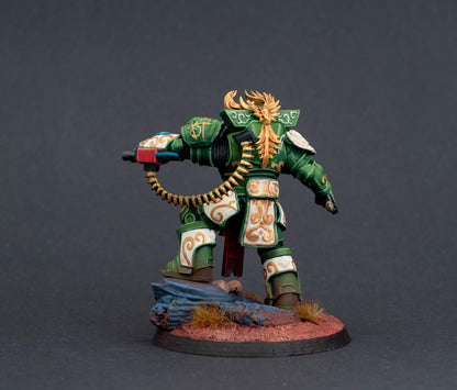 Socratis Archon, Modular Sci-Fi Marine warriors by STATIONFORGE, Grimdark Wargames Proxy