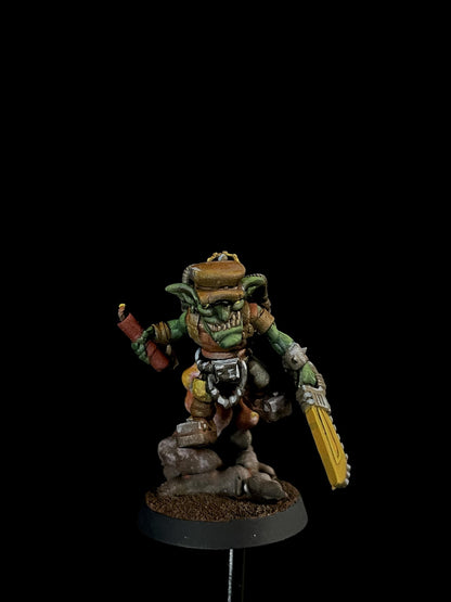 Gobs Jesters, Space-Faring Orkish Menace Sculpted by STATIONFORGE, Grimdark Compatible, Sci-Fi Wargame Scale