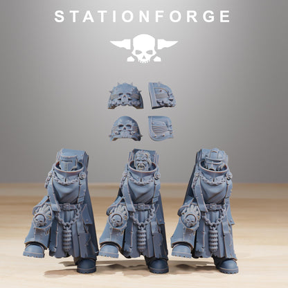 Socratis Grand Master, Modular Sci-Fi Marine warriors by STATIONFORGE, Grimdark Wargames Proxy