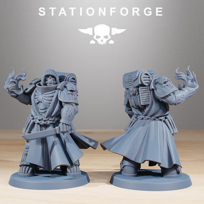 Socratis Doom Reapers, Modular Sci-Fi Marine warriors by STATIONFORGE, Grimdark Wargames Proxy