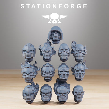 Socratis Doom Reapers, Modular Sci-Fi Marine warriors by STATIONFORGE, Grimdark Wargames Proxy