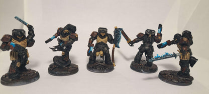 Socratis Doom Reapers, Modular Sci-Fi Marine warriors by STATIONFORGE, Grimdark Wargames Proxy