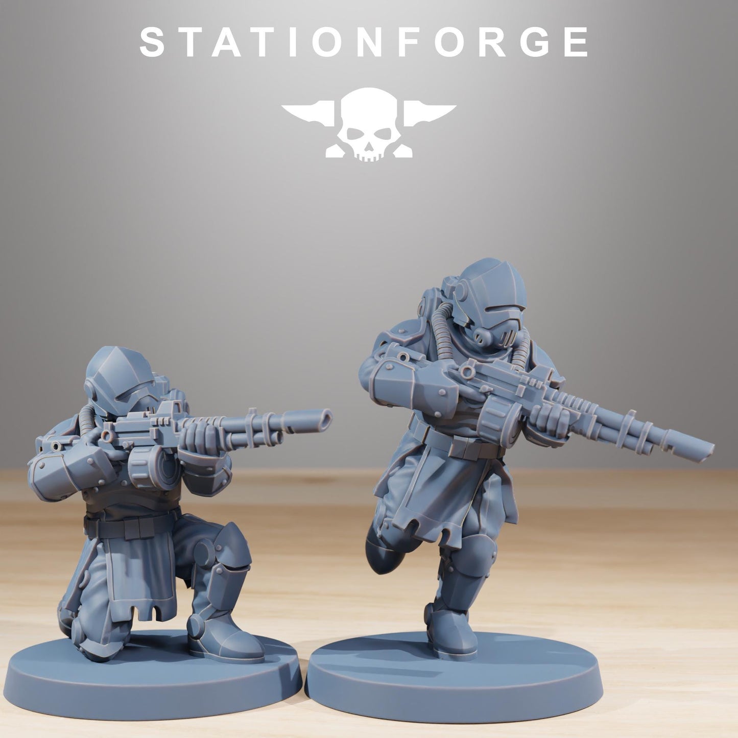 RoyalGuard Infantry Modular Set Miniatures by STATIONFORGE,  Imperial guard infantry regiment