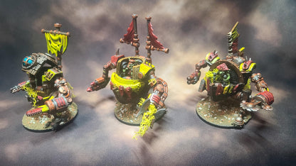 Gobs Pirate Bots, Space-Faring Orkish Menace Sculpted by STATIONFORGE, Grimdark Compatible, Sci-Fi Wargame Scale
