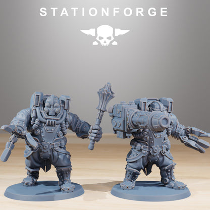 Frontliners Heavy Support, Imperial Guard Proxy, Sci-Fi Wargames Miniatures by STATIONFORGE