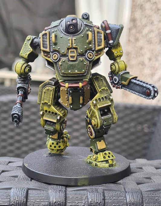 Vaskar Warmech, Death Korps Proxy, Sci-Fi Wargames Miniatures by STATIONFORGE