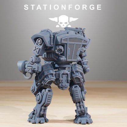 Vaskar Warmech, Death Korps Proxy, Sci-Fi Wargames Miniatures by STATIONFORGE