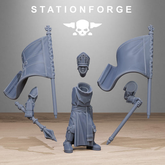 RoyalGuard Enforcers Modular Set Miniatures by STATIONFORGE, Imperial guard infantry regiment