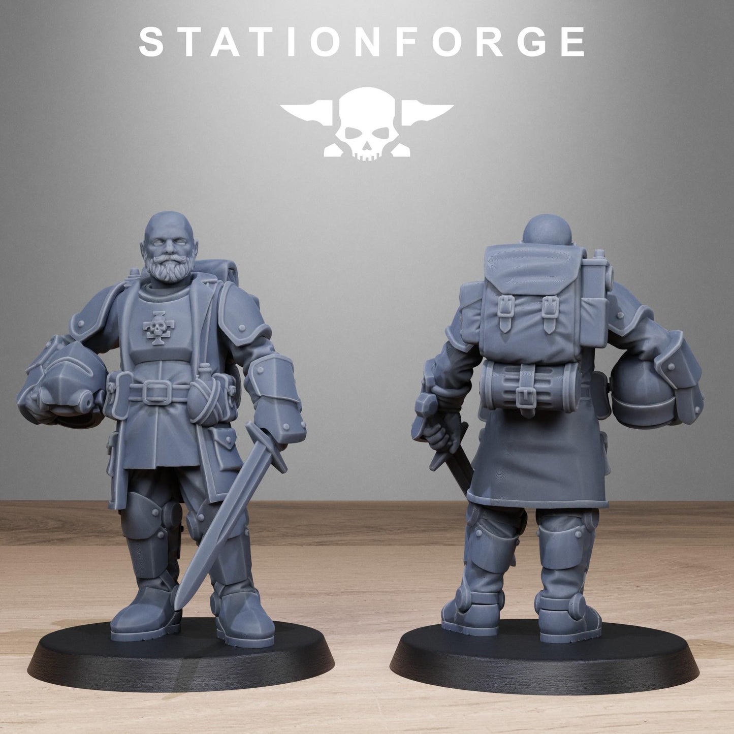 RoyalGuard Enforcers Modular Set Miniatures by STATIONFORGE,  Imperial guard infantry regiment