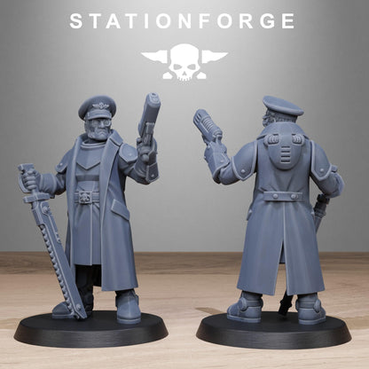 RoyalGuard Enforcers Modular Set Miniatures by STATIONFORGE,  Imperial guard infantry regiment