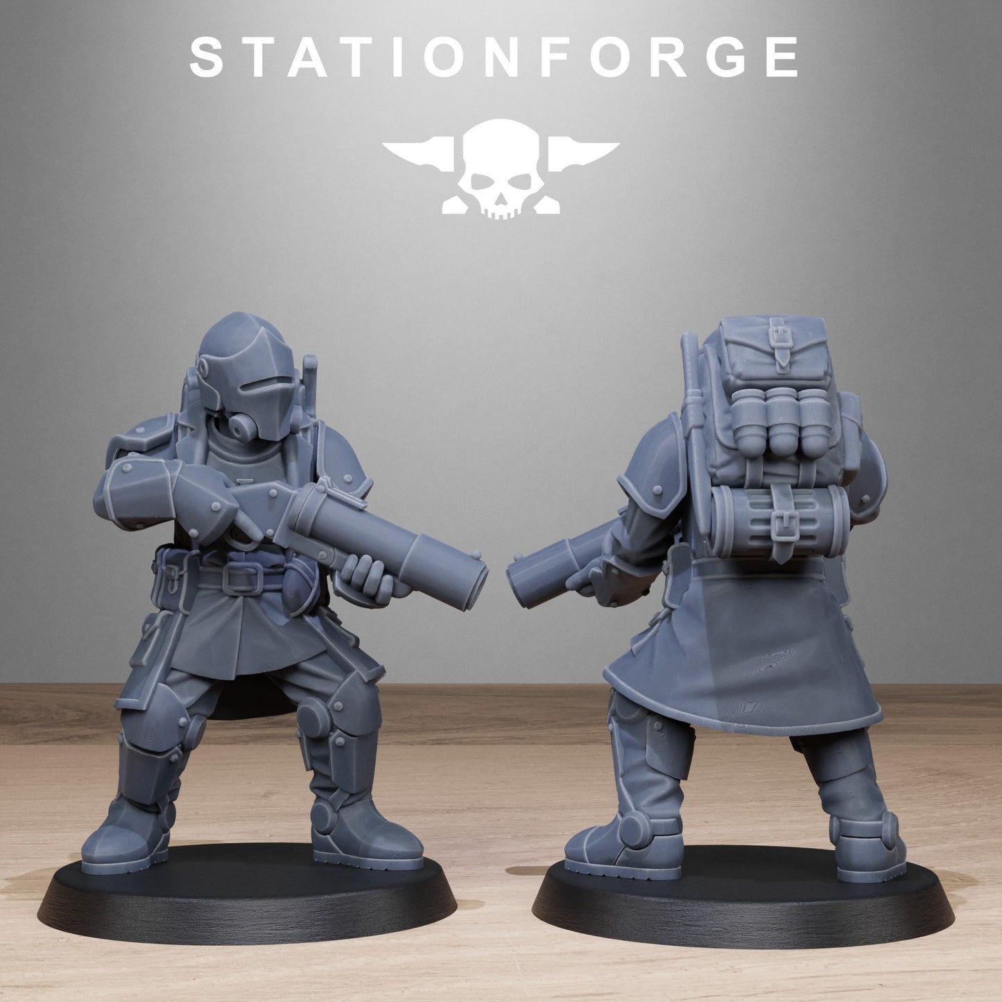 RoyalGuard Enforcers Modular Set Miniatures by STATIONFORGE,  Imperial guard infantry regiment