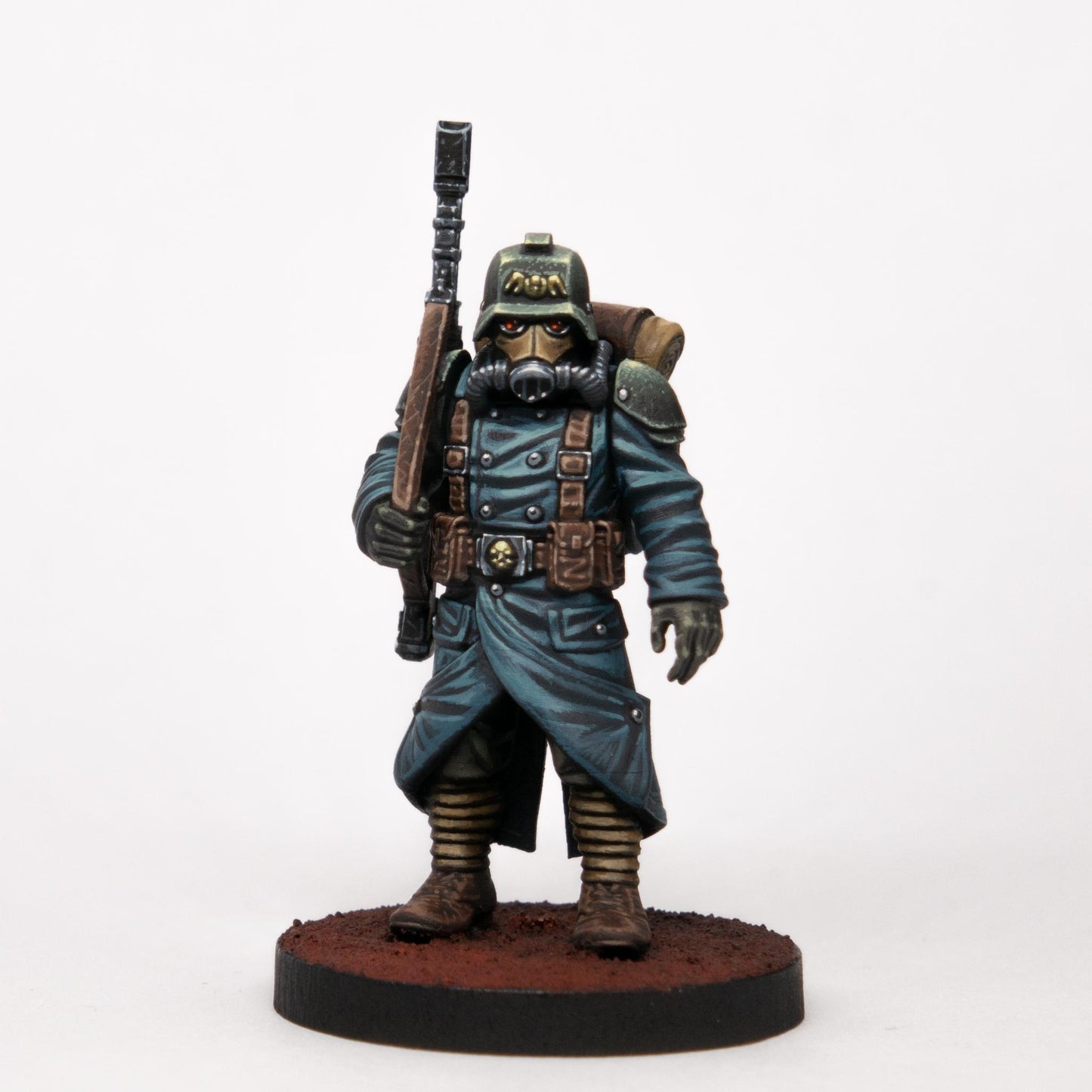 GrimGuard Infantry Builder, Death Korps Proxy, Sci-Fi Wargames Miniatures by STATIONFORGE