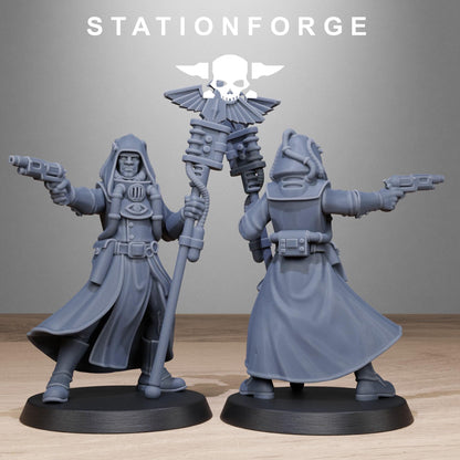 GrimCorp Seers, Imperial Guard Proxy, Sci-Fi Wargames Miniatures by STATIONFORGE