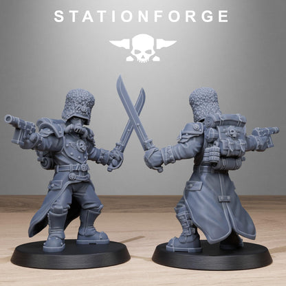 GrimGuard Royals, Imperial Firstborn Proxy, Sci-Fi Wargames Miniatures by STATIONFORGE