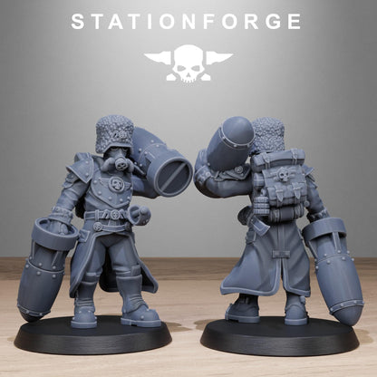 GrimGuard Royals, Imperial Firstborn Proxy, Sci-Fi Wargames Miniatures by STATIONFORGE