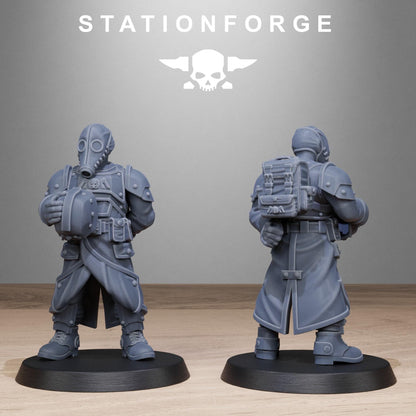 GrimGuard Vigils, Death Korps Proxy, Sci-Fi Wargames Miniatures by STATIONFORGE