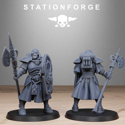 Vodalites Purifiers Modular Set Miniatures by STATIONFORGE,  Imperial guard infantry regiment