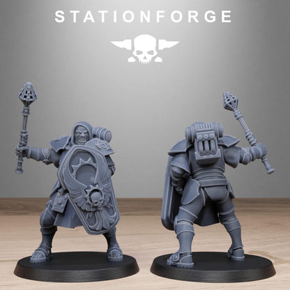 Vodalites Purifiers Modular Set Miniatures by STATIONFORGE,  Imperial guard infantry regiment