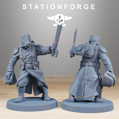 GrimGuard Acolytes, Death Korps Proxy, Sci-Fi Wargames Miniatures by STATIONFORGE
