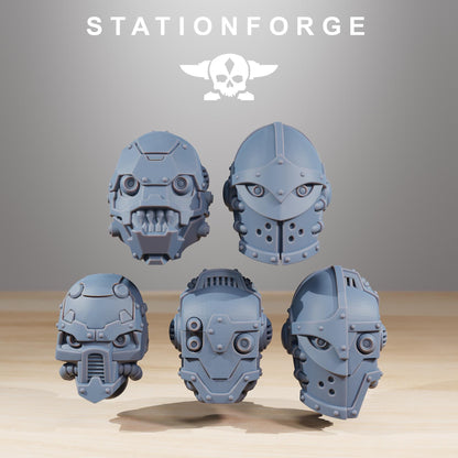 Scavenger Defender Mk2, Modular Sci-Fi Titanic Warbot by STATIONFORGE, Grimdark Wargames Proxy