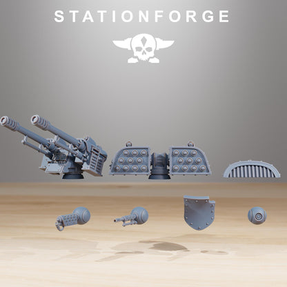Scavenger Defender Mk2, Modular Sci-Fi Titanic Warbot by STATIONFORGE, Grimdark Wargames Proxy
