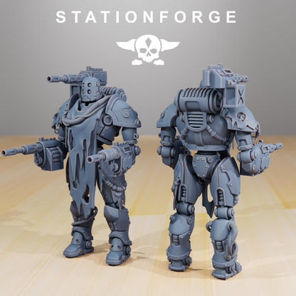 Scavenger Droitex Mk2, Mechanical Robot Infantry, Sci-Fi Wargames Miniatures by STATIONFORGE