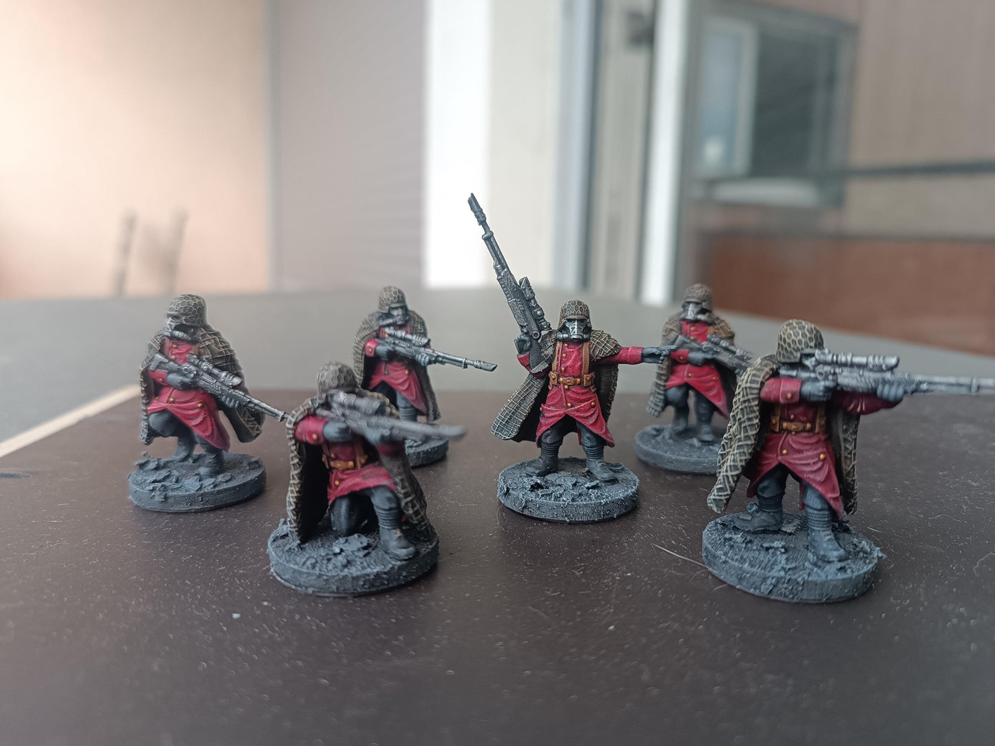 GrimGuard - Snipers, Death Korps Proxy, Sci-Fi Wargames Miniatures by STATIONFORGE