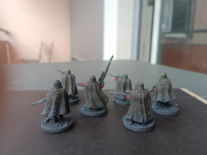 GrimGuard - Snipers, Death Korps Proxy, Sci-Fi Wargames Miniatures by STATIONFORGE