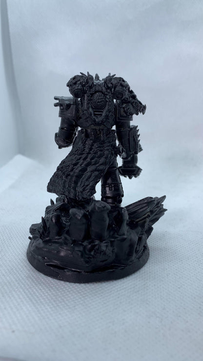 Prime Leader Of The Dragon Knights, Modular Sci-Fi Marine warriors by STATIONFORGE, Grimdark Wargames Proxy