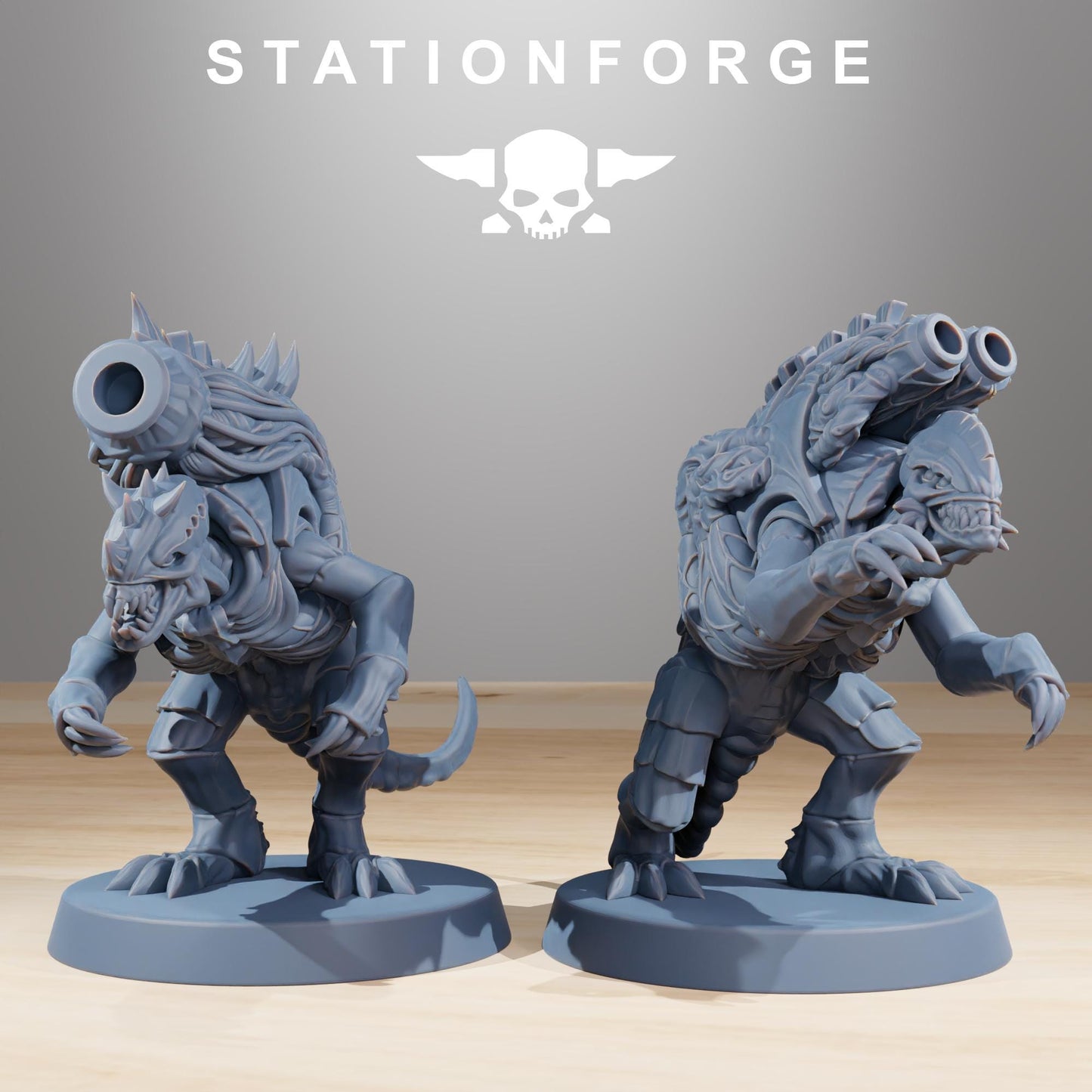 Xenarid Mortars - Xenarid Alien Bugs -  Sci-Fi Grimdark Bug aliens by STATIONFORGE