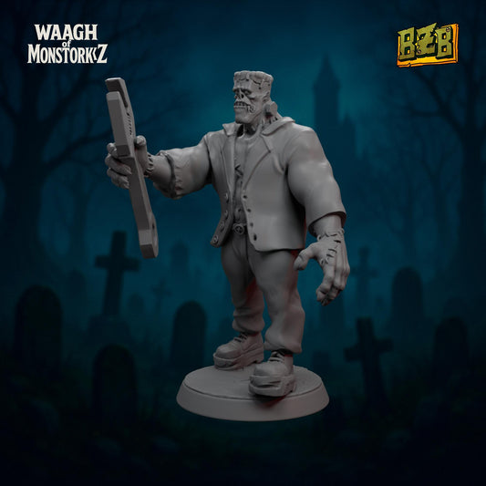 Frorkenstein, Halloween Monster Orks, Movie-inspired Orkish Menace Sculpted by Big Zkreen Boyz, Grimdark  Scaled for Sci-Fi Wargames