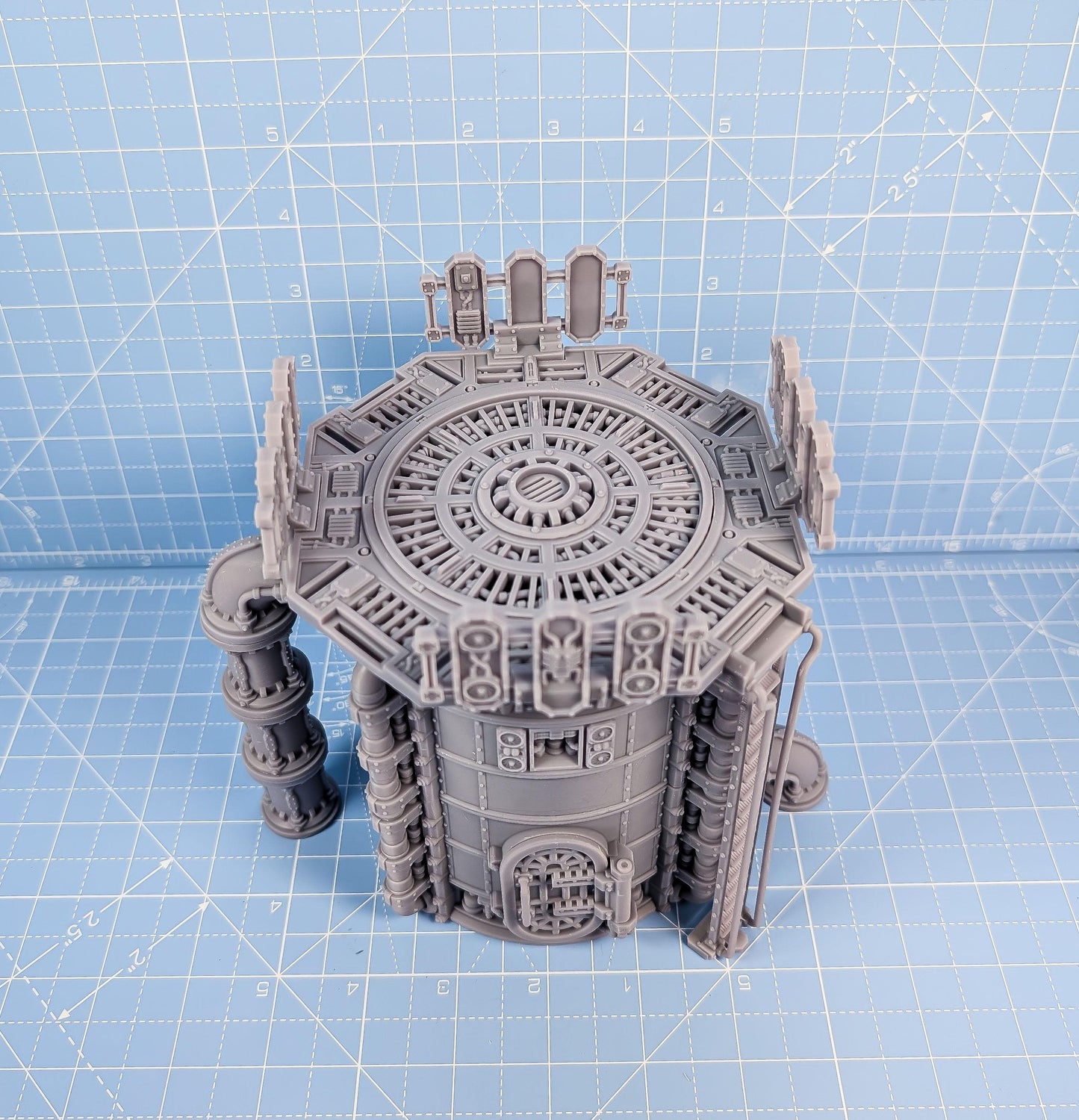 Pyroclast Furnace - Zone Selvik - Sci-Fi Space Industrial Terrain by Print Minis