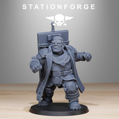 GrimGuard Mutantstein, Imperial Guard Proxy, Sci-Fi Wargames Miniatures by STATIONFORGE