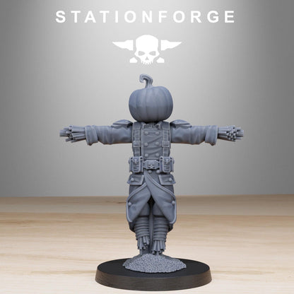 GrimGuard Scarecrow, Death Korps Proxy, Sci-Fi Wargames Miniatures by STATIONFORGE