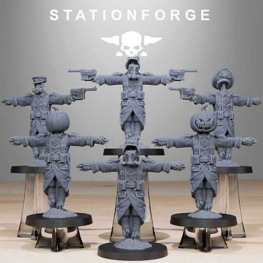 GrimGuard Scarecrow, Death Korps Proxy, Sci-Fi Wargames Miniatures by STATIONFORGE