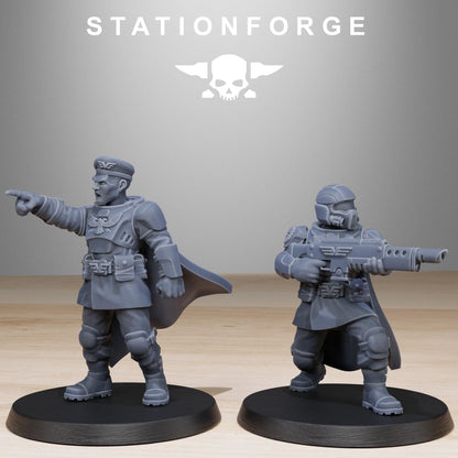 Vaskar Hunters, Death Korps Proxy, Sci-Fi Wargames Miniatures by STATIONFORGE