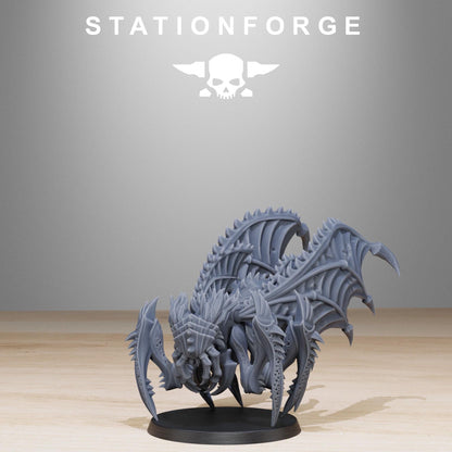 Xenarid Flying Crawlers - Xenarid Alien Bugs -  Sci-Fi Grimdark Bug aliens by STATIONFORGE