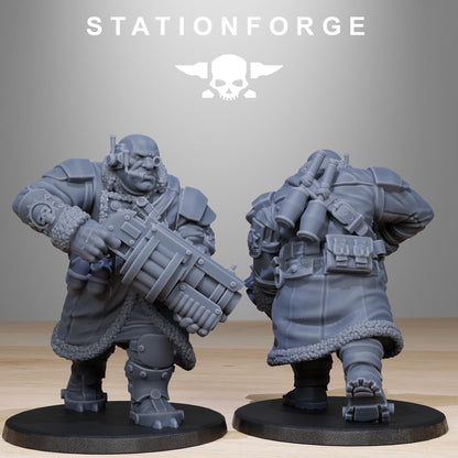 GrimGuard Frostwatch Mutants, Imperial Guard Proxy, Sci-Fi Wargames Miniatures by STATIONFORGE