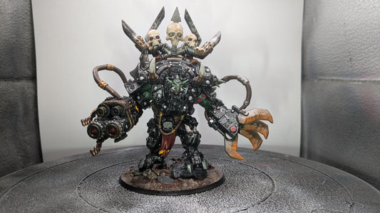 Orkaz Troll Boss, Space-Faring Orkish Menace Sculpted by STATIONFORGE, Grimdark Compatible, Sci-Fi Wargame Scale