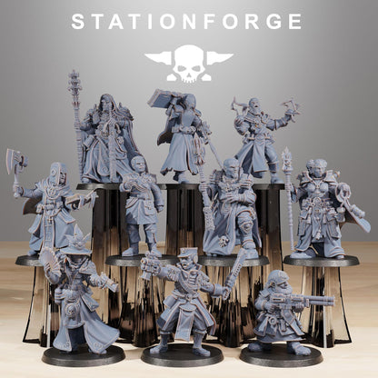 RoyalGuard Elites, Imperial Firstborn Proxy, Sci-Fi Wargames Miniatures by STATIONFORGE