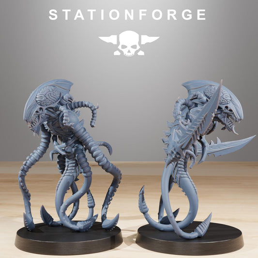 Xenarid Synaptrus - Xenarid Alien Bugs -  Sci-Fi Grimdark Bug aliens by STATIONFORGE