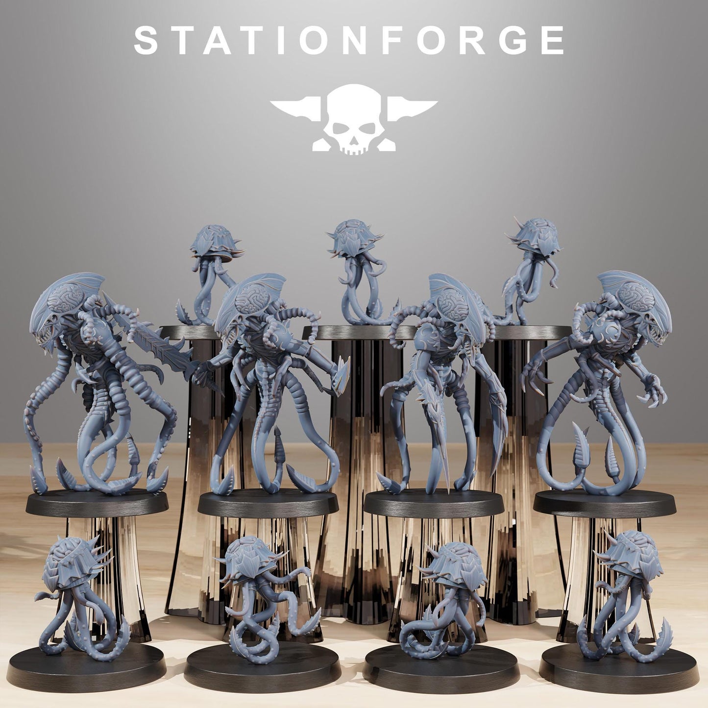 Xenarid Synaptrus - Xenarid Alien Bugs -  Sci-Fi Grimdark Bug aliens by STATIONFORGE