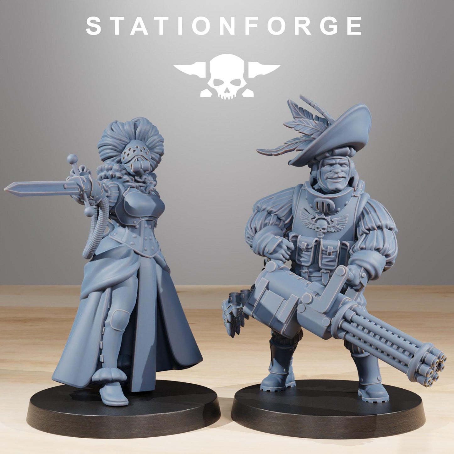 RoyalGuard Starfly, Imperial Trader Proxy, Sci-Fi Wargames Miniatures by STATIONFORGE