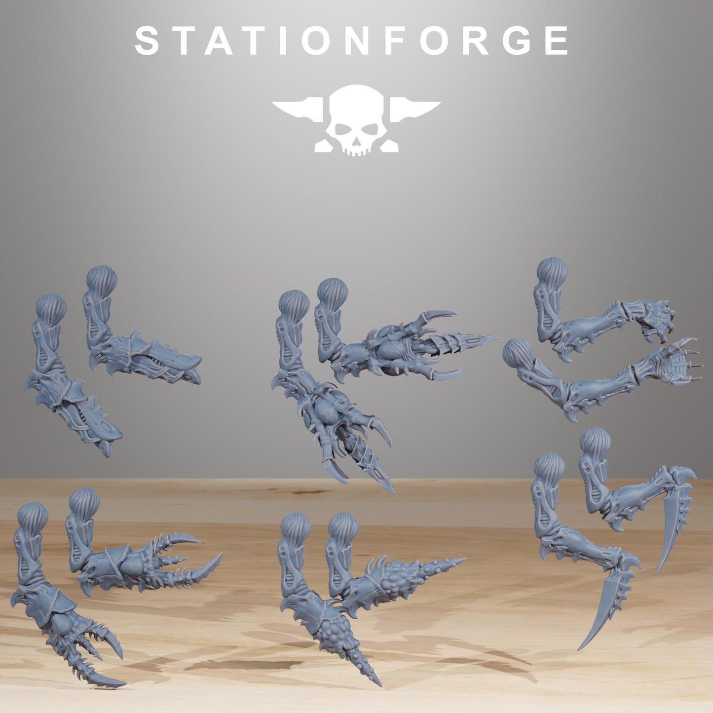 Xenarid Devourers - Xenarid Alien Bugs -  Sci-Fi Grimdark Bug aliens by STATIONFORGE