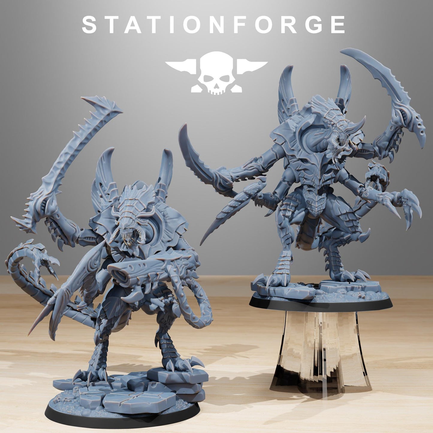 Xenarid Brainiac - Xenarid Alien Bugs -  Sci-Fi Grimdark Bug aliens by STATIONFORGE