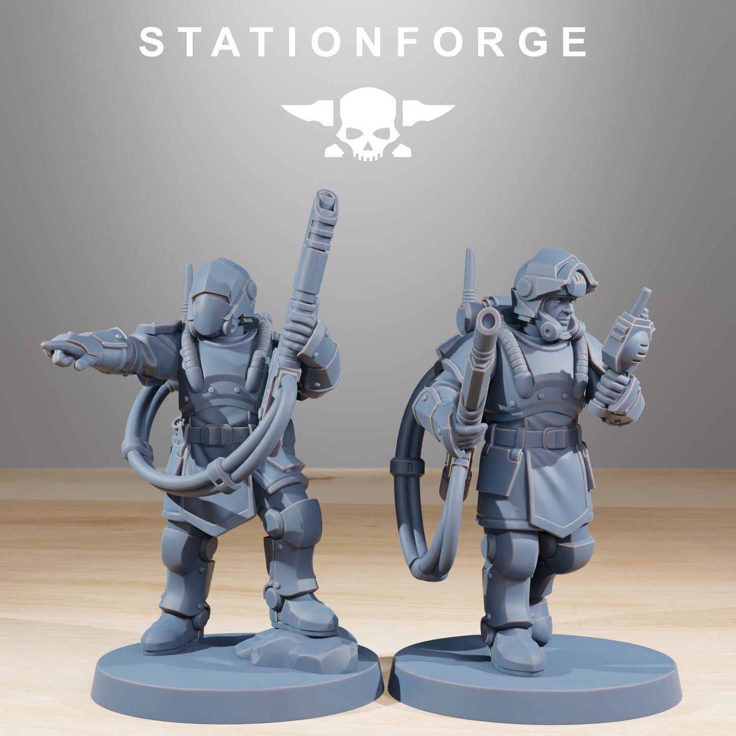 RoyalGuard Commandos Miniatures by STATIONFORGE,  Imperial guard infantry regiment